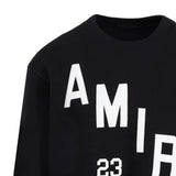 AMIRI Logo Printed Crewneck Sweatshirt - Men - Piano Luigi