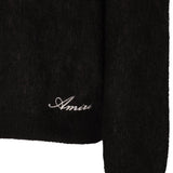 AMIRI Record Wolf Crewneck Knitted Jumper - Men - Piano Luigi