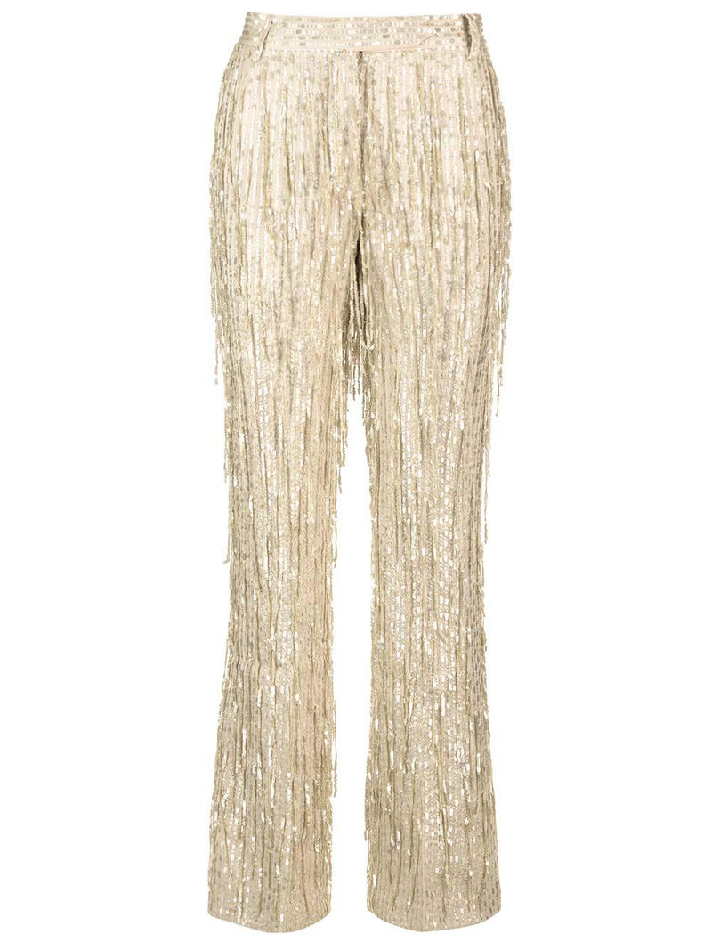 AMIRI Sequins Trousers - Women - Piano Luigi