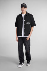 AMIRI Shirt In Black Cotton - Men - Piano Luigi