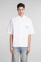 AMIRI Shirt In White Cotton - Men - Piano Luigi