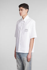 AMIRI Shirt In White Cotton - Men - Piano Luigi