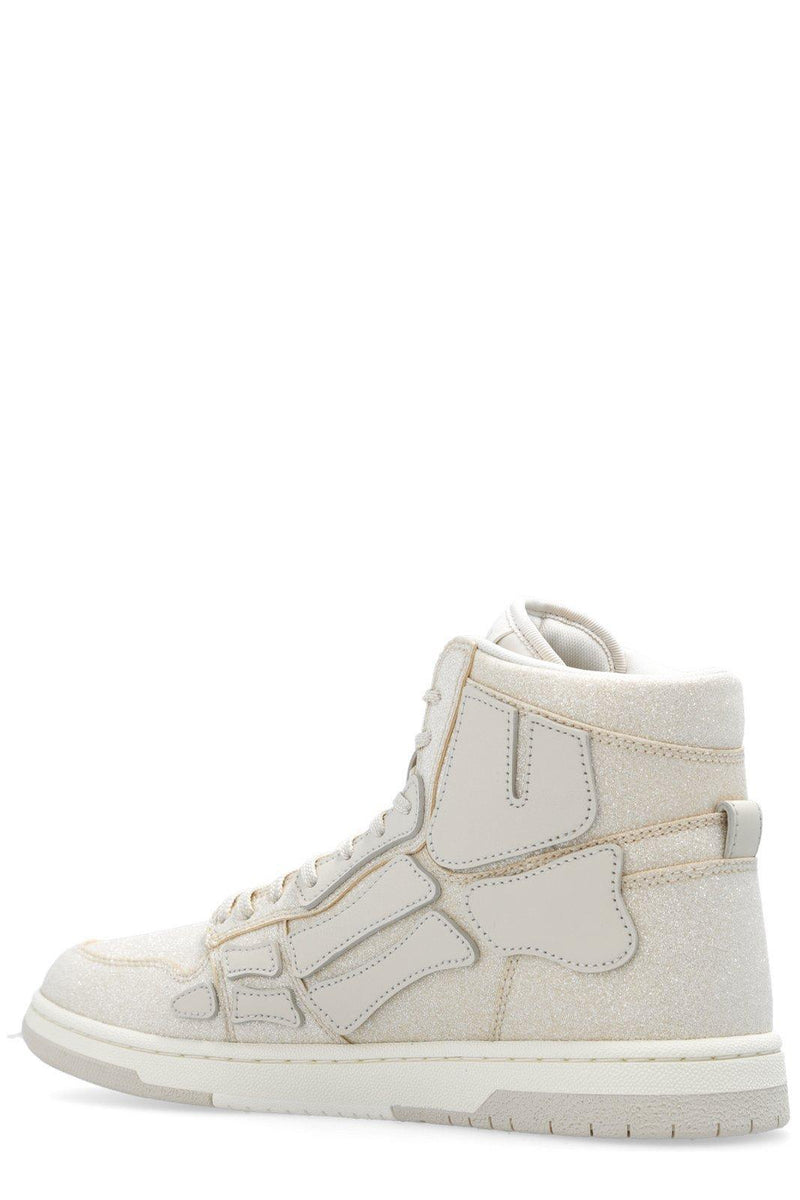 AMIRI Skeleton Embellished High-top Sneakers - Men - Piano Luigi