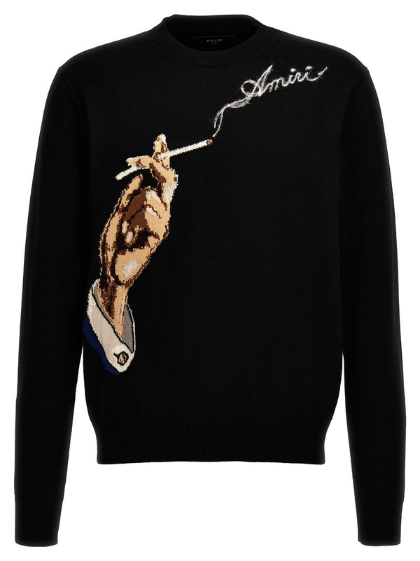 amiri Smoke Sweater - Men - Piano Luigi