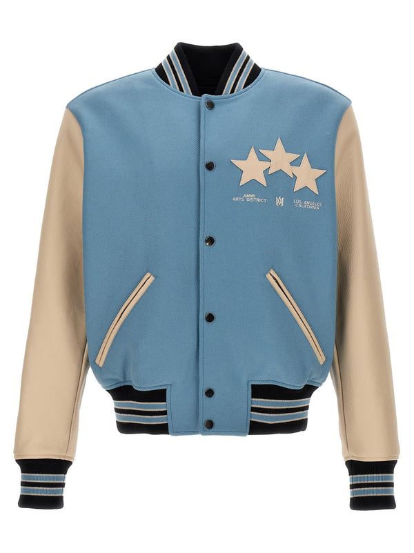 AMIRI stars Varsity Bomber Jacket - Men - Piano Luigi