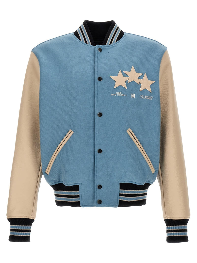 AMIRI stars Varsity Bomber Jacket - Men - Piano Luigi