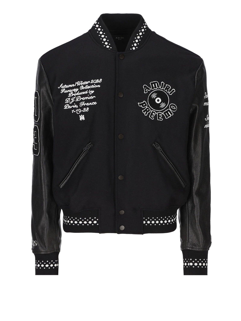 AMIRI Varsity Jacket With Logo - Men - Piano Luigi