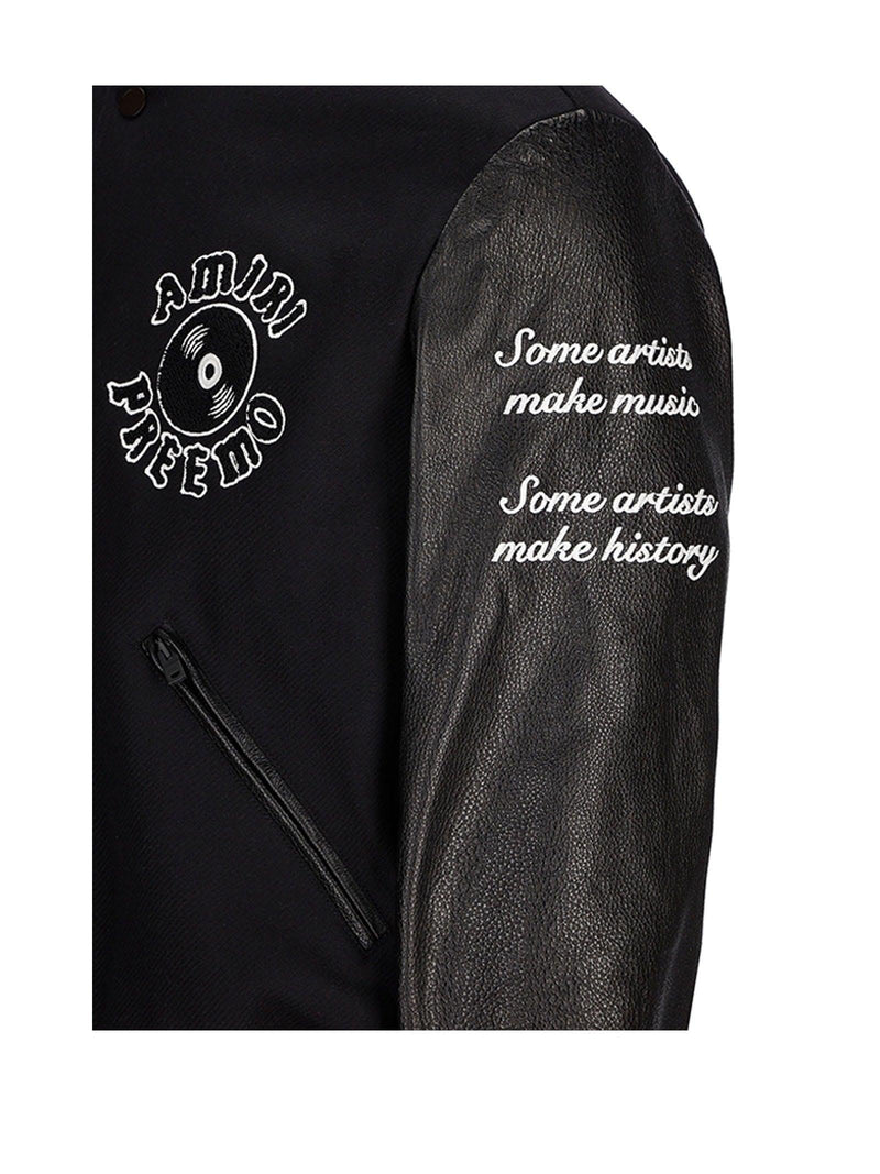 AMIRI Varsity Jacket With Logo - Men - Piano Luigi