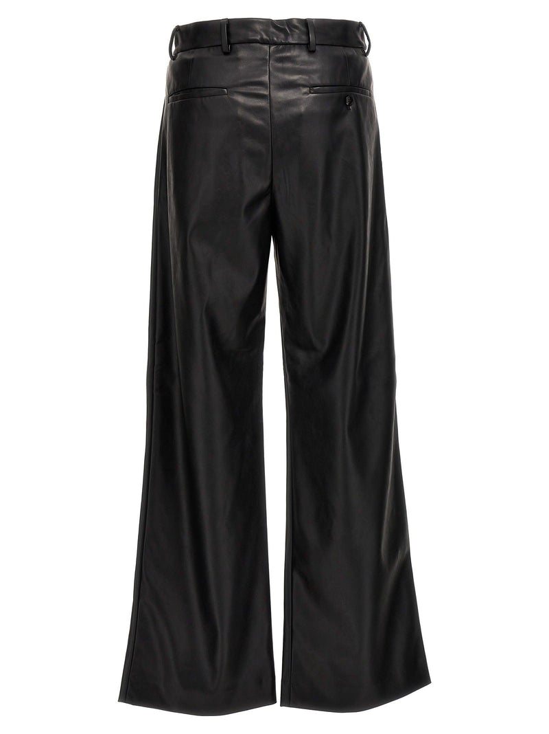 AMIRI Vegan Leather Pants - Men - Piano Luigi