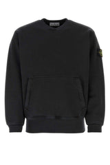 Stone Island Logo Patch Crewneck Sweatshirt - Men - Piano Luigi