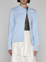 Fendi Wool And Cashmere Cardigan - Women - Piano Luigi