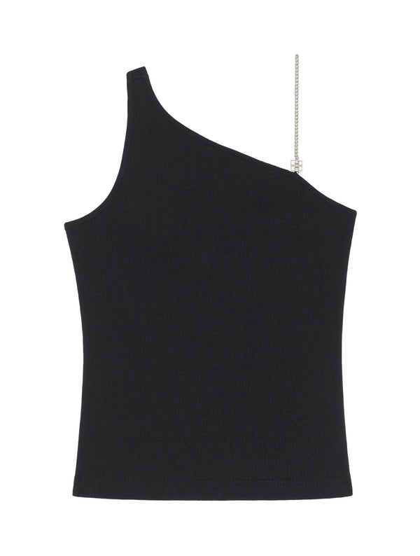 Givenchy One Shoulder 4g Chain Top - Women - Piano Luigi