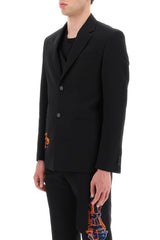 Off-White Graffiti Coup Trap Blazer In Black - Men - Piano Luigi