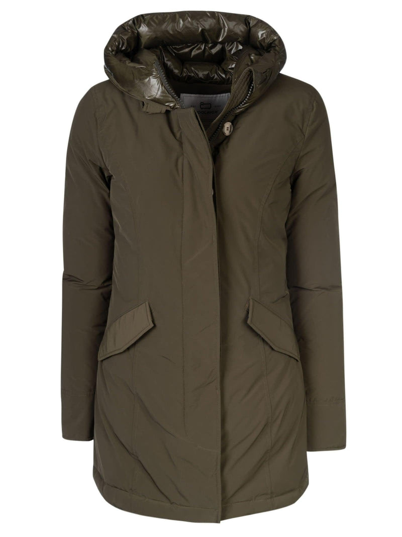 Woolrich Concealed Classic Parka - Women - Piano Luigi