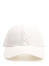 Golden Goose White Baseball Cap - Women - Piano Luigi