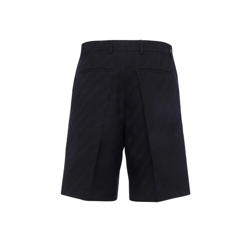 Givenchy Striped Wool Shorts - Men - Piano Luigi