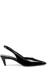 Gucci Pointed-toe Slingback Pumps - Women - Piano Luigi