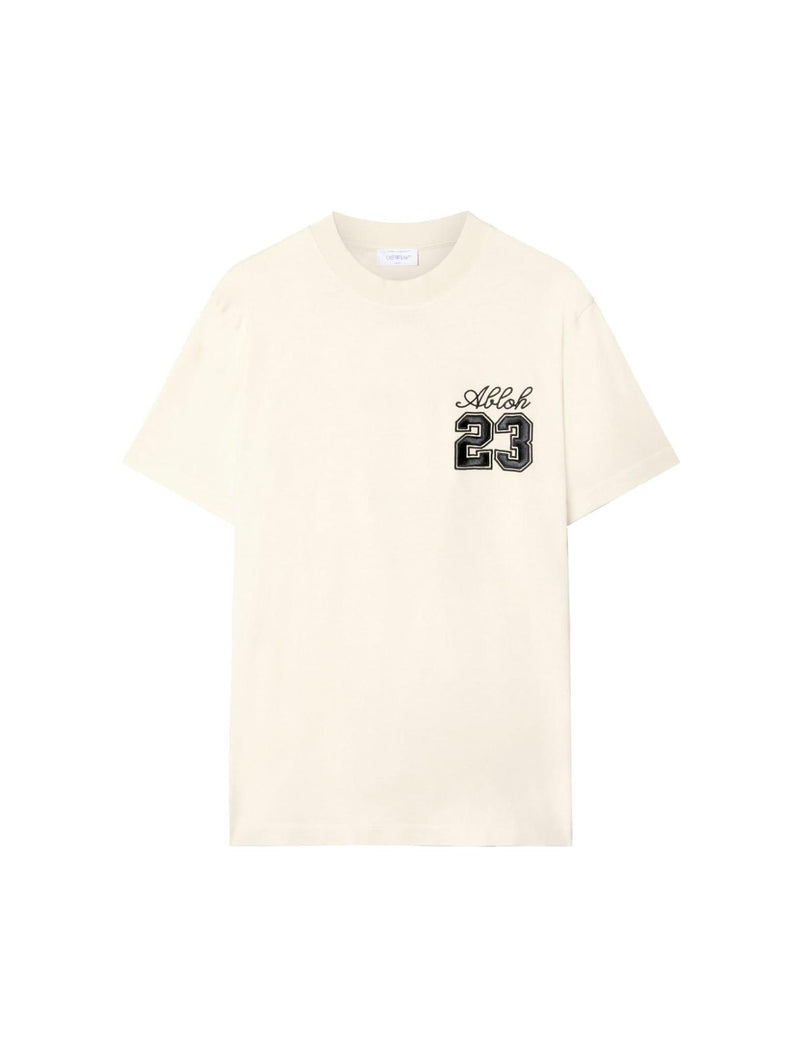 Off-White 23 Logo Slim S/s Tee - Men - Piano Luigi