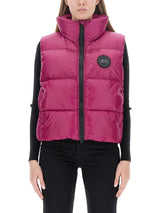 Canada Goose Down Vest With Logo - Women - Piano Luigi