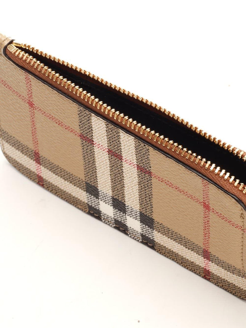 Burberry Tartan Check Card Holder - Women - Piano Luigi