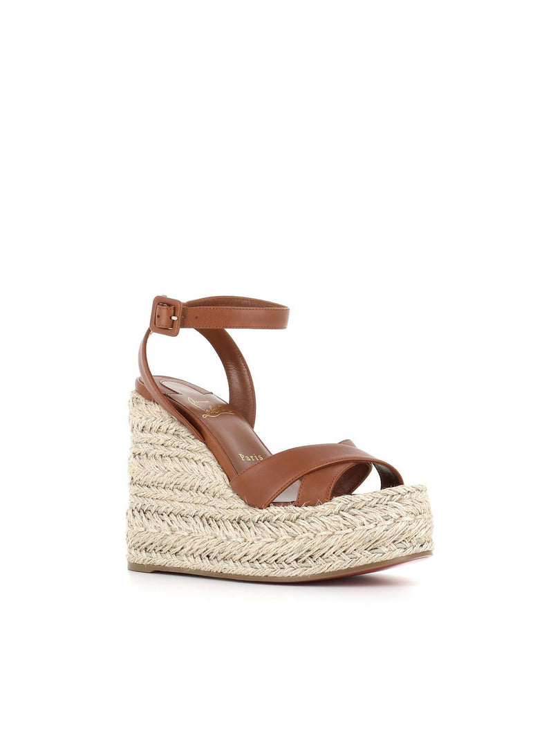 Christian Louboutin Wedge Mariza 130 Mm Espadrilles - Women - Piano Luigi