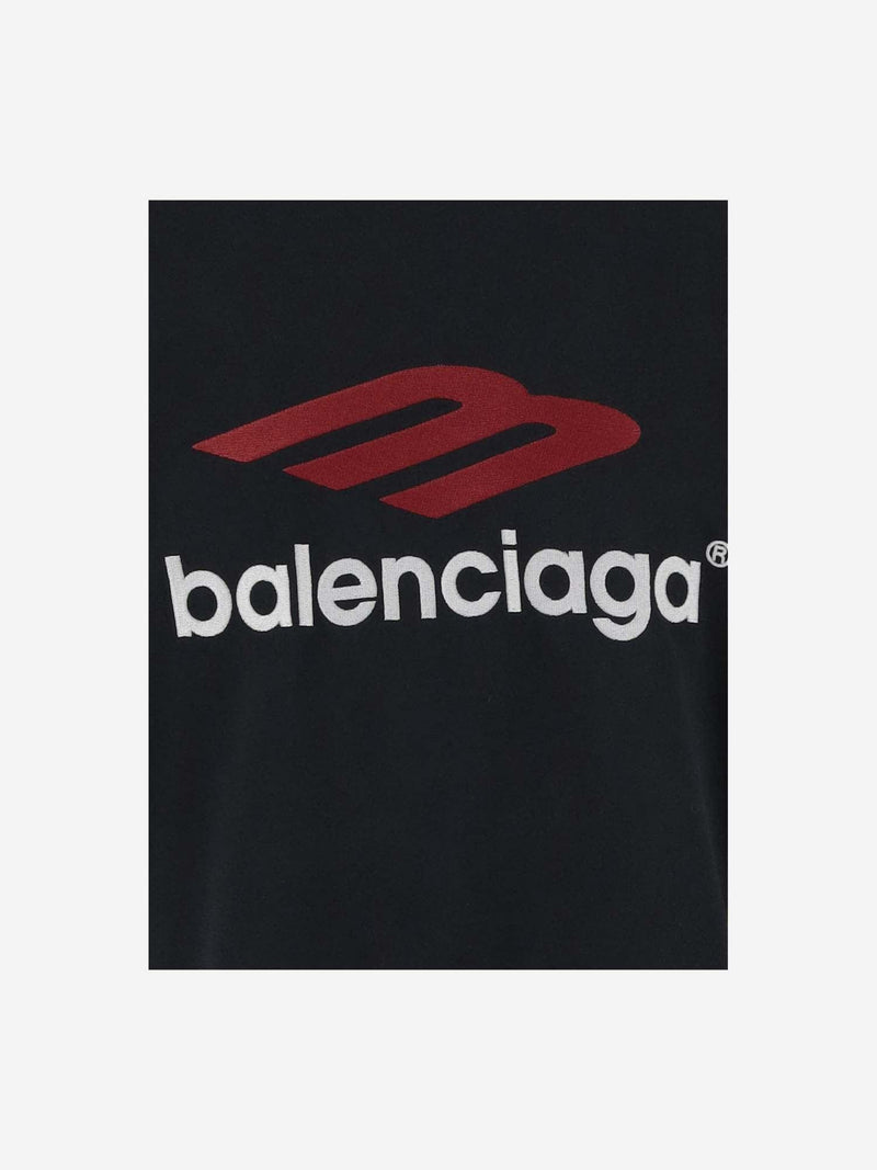 Balenciaga Cotton T-shirt With Logo - Men - Piano Luigi