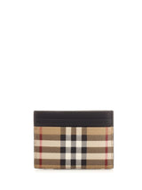 Burberry vintage Check Card Holder - Men - Piano Luigi