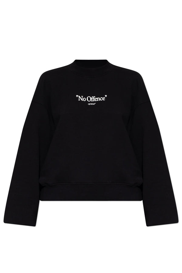 Off-White Sweatshirt With Logo - Women - Piano Luigi