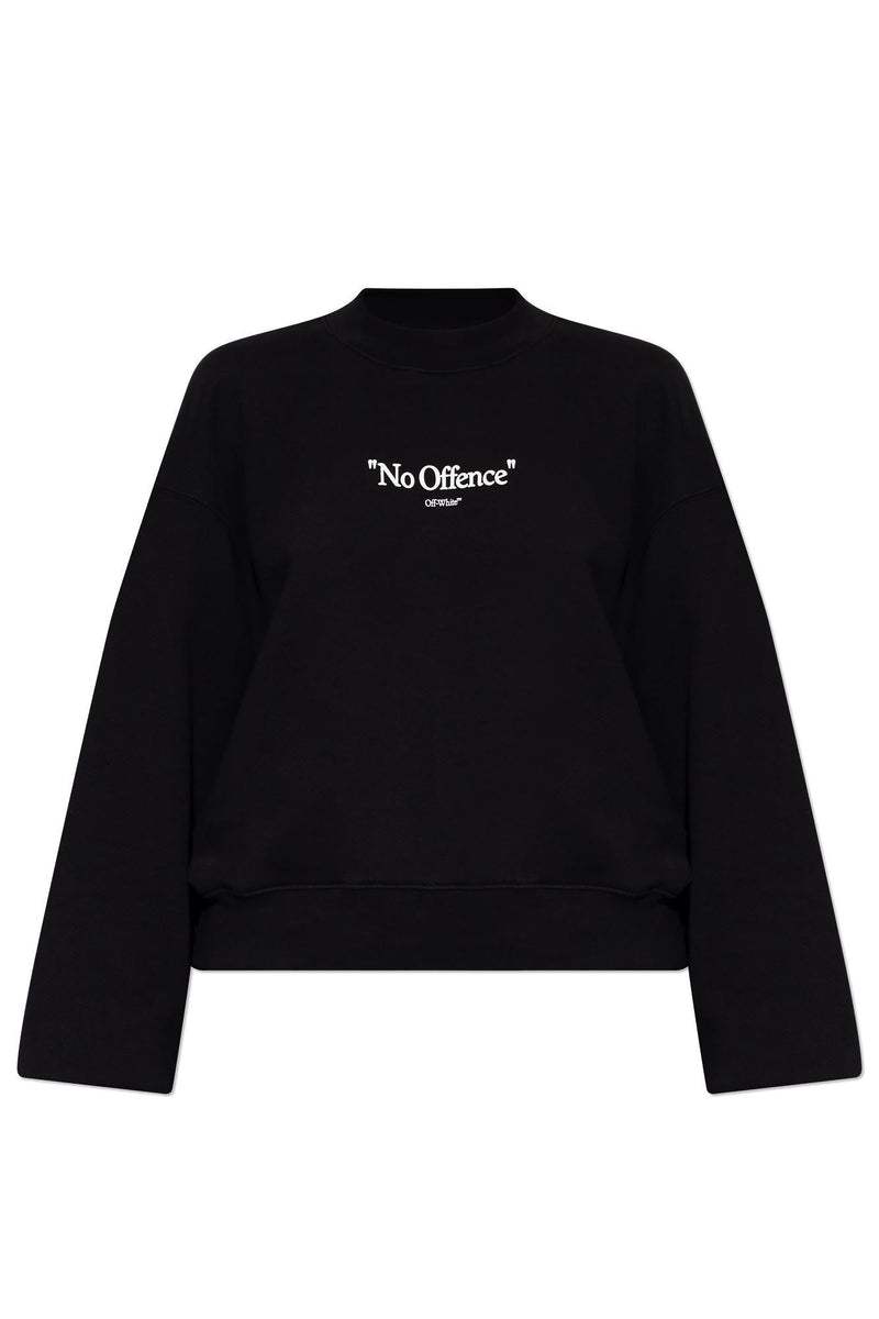 Off-White Sweatshirt With Logo - Women - Piano Luigi