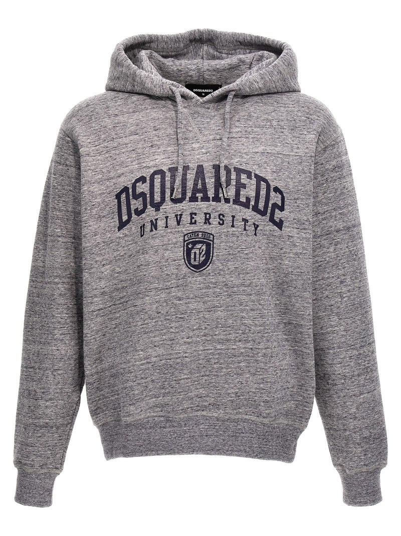 Dsquared2 Logo Print Hoodie - Men - Piano Luigi