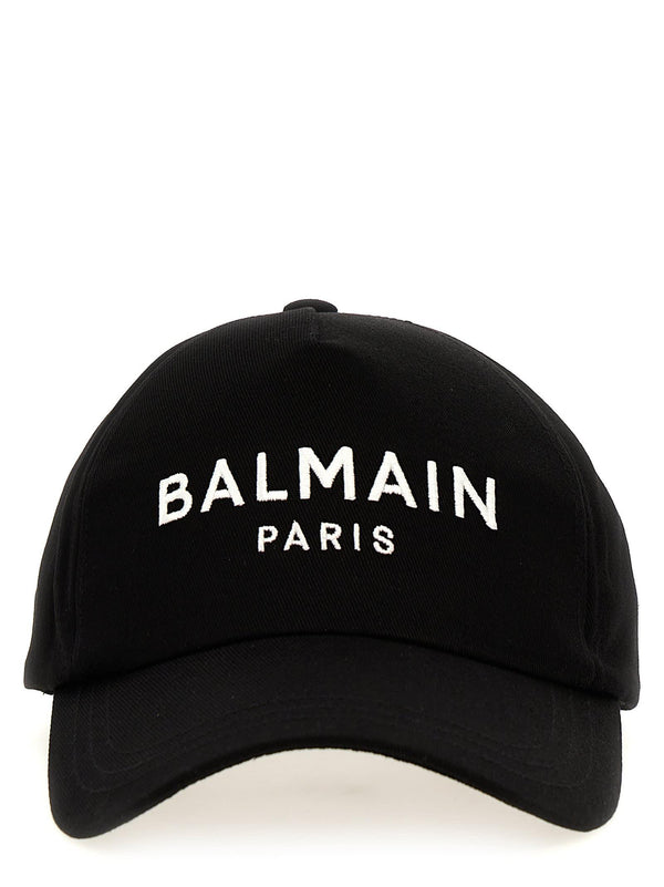 Balmain Logo Embroidery Cap - Men - Piano Luigi