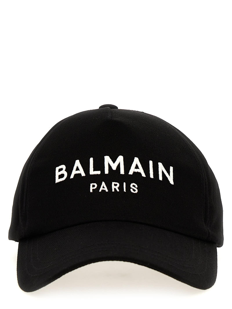 Balmain Logo Embroidery Cap - Men - Piano Luigi