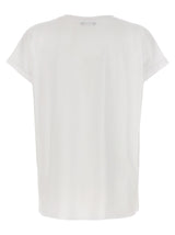 Balmain Flocked Logo T-shirt - Women - Piano Luigi