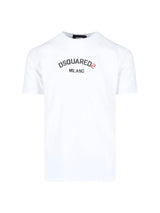 Dsquared2 Milano T-shirt In White - Men - Piano Luigi