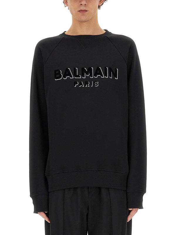 Balmain Sweatshirt With Logo - Men - Piano Luigi