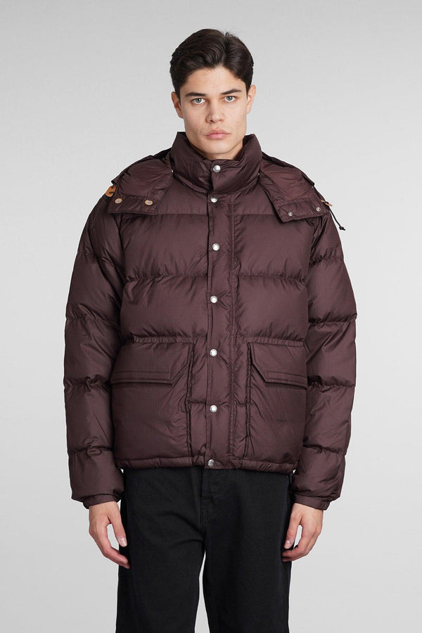 The North Face Puffer In Brown Polyamide - Men - Piano Luigi