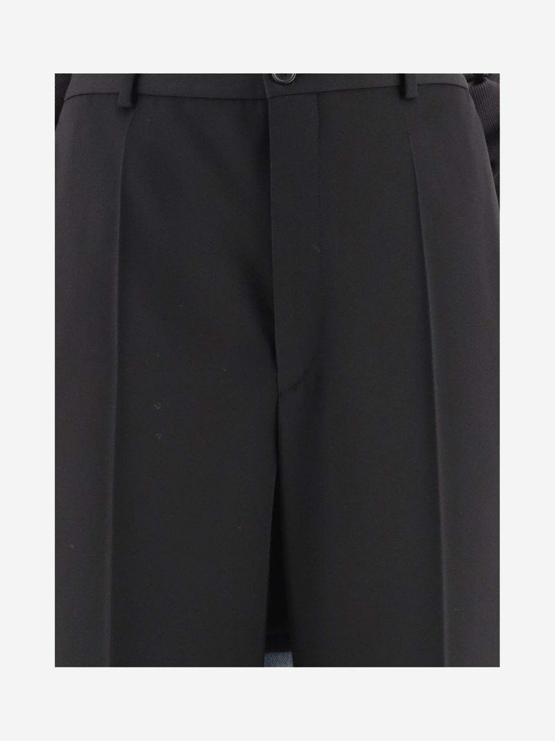 Balenciaga Wool Pants - Men - Piano Luigi