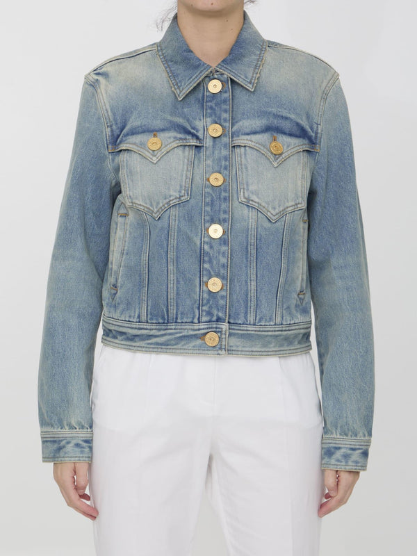 Balmain Vintage Denim Jacket - Women - Piano Luigi