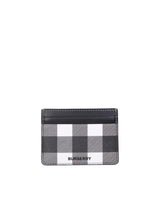 Burberry Logo Check Card Holder - Men - Piano Luigi