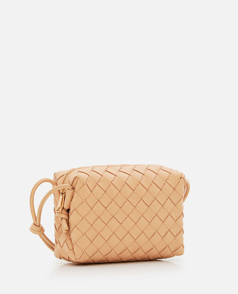 Mini loop leather shoulder bag - Bottega Veneta - Women