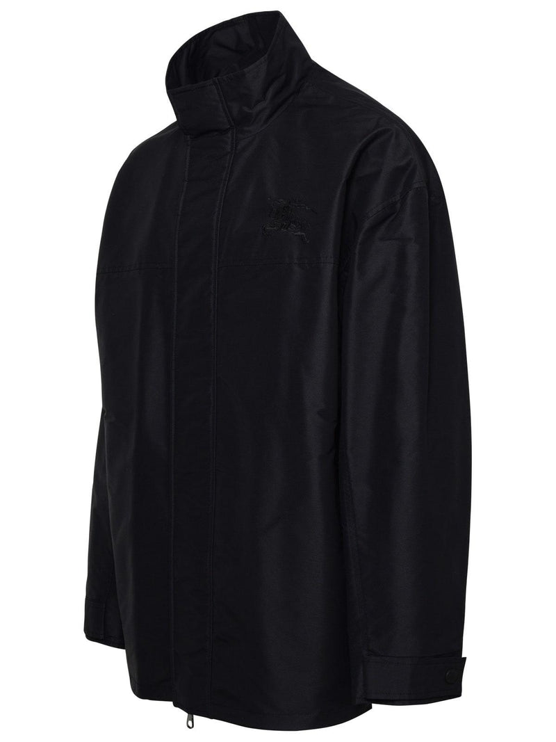 Burberry Black Nylon Salford Jacket - Men - Piano Luigi