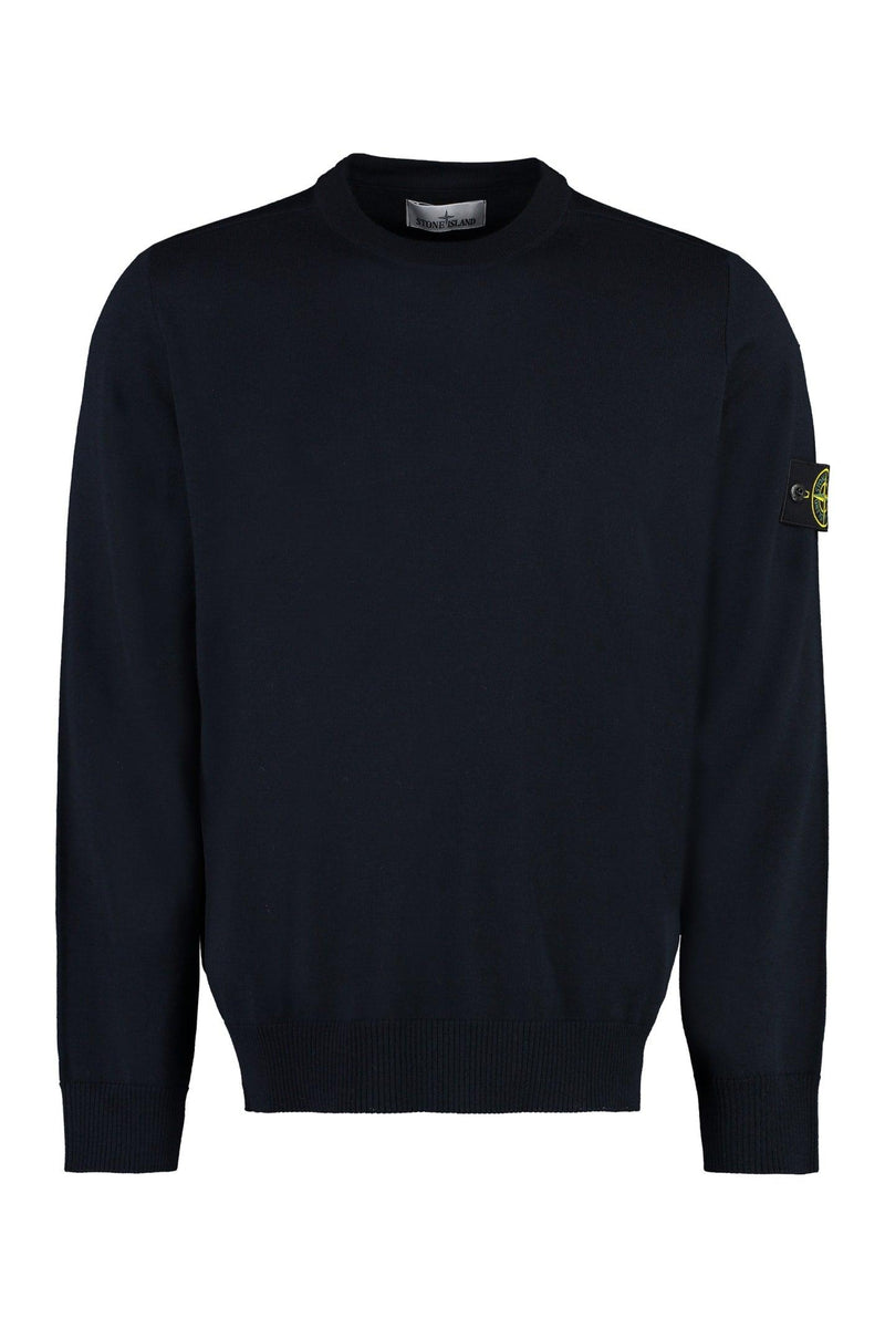 Stone Island Virgin Wool Crew-neck Pullover - Men - Piano Luigi