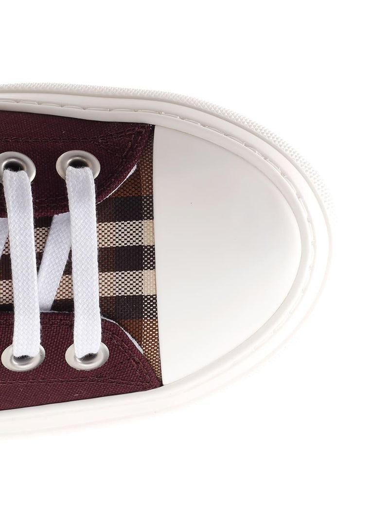 Burberry Vintage Check Sneakers - Men - Piano Luigi