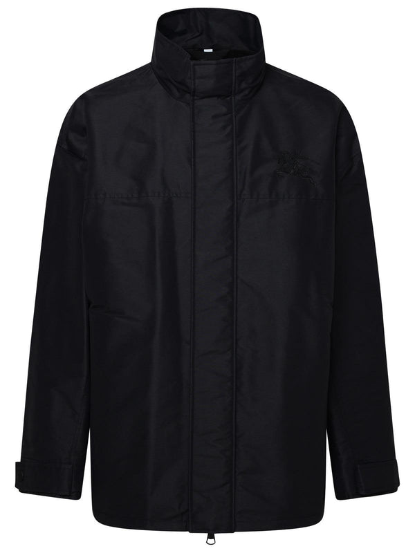 Burberry Black Nylon Salford Jacket - Men - Piano Luigi