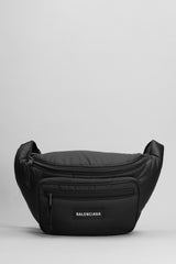 Balenciaga Pa Pu Waist Bag In Black Polyamide - Men - Piano Luigi