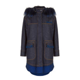 Fendi Denim Parka Jacket - Women - Piano Luigi