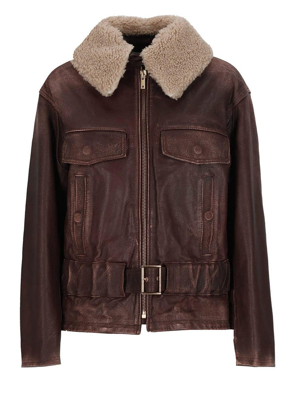 Golden Goose Ilaria Aviator Jacket - Women - Piano Luigi