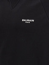 Balmain Sweatshirt In Black Cotton - Men - Piano Luigi