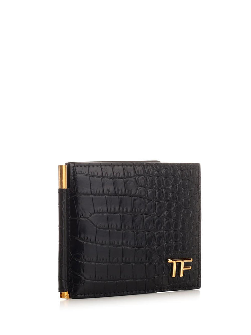 Tom Ford Leather Wallet - Men - Piano Luigi