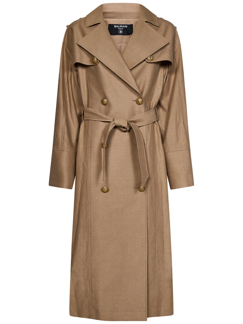 Balmain Trench - Women - Piano Luigi